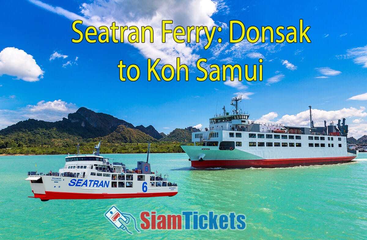 Seatran Ferry: Donsak to Koh Phangan